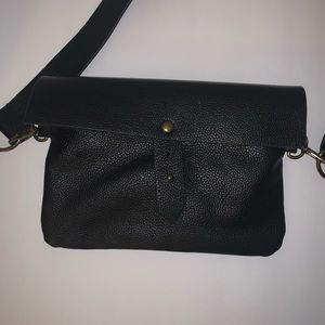 DSW Exculsive Black Waisted Belt Bag Wom